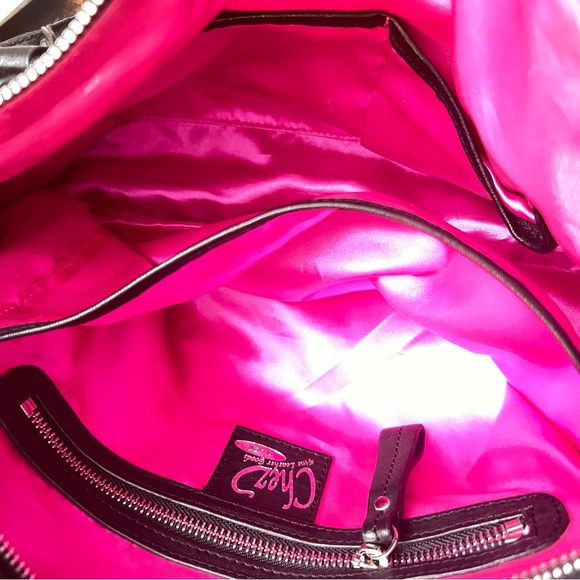 CHEZ FINE LEATHER Elegant Black Handbag - Picture 8 of 8